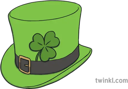 Ireland Saint Patricks Day Shamrock Ks2 Clip Art Png Leprechaun Hat Png