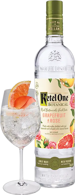 Ketel One Botanical Grapefruit U0026 Rose Real Botanicals Ketel One Botanical Blossom Png Grapefruit Png