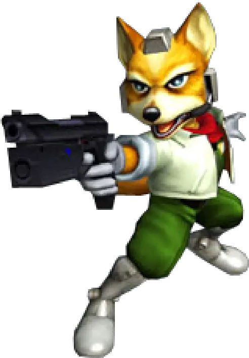 Fox Super Smash Bros Melee Fox Png Fox Mccloud Png