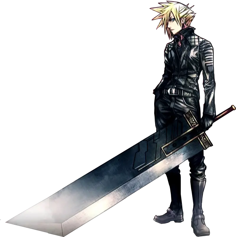 Cloud Strife Final Fantasy Vii Final Fantasy Vii G Bike Png Cloud Strife Png