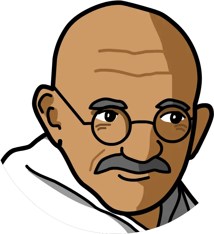 Martin Luther Clipart Icon Cartoon Image Of Mahatma Gandhi Png Martin Luther King Jr Icon