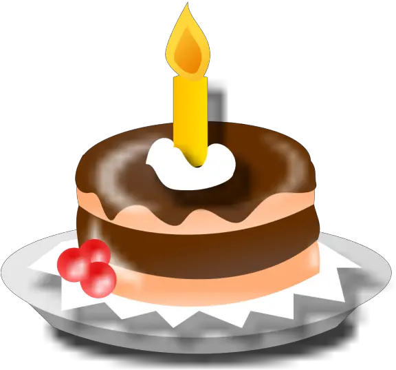 Birthday Cake And Candle Png Svg Clip Art For Web Birthday Cake Icon Birthday Icon Png