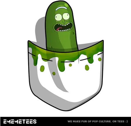 Pickle Rick In A Pocket Png Pickle Rick In Pocket Pickle Rick Png