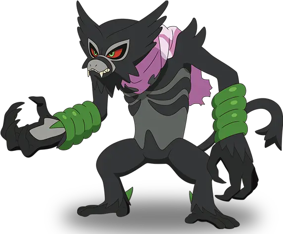 Zarude As It Appears In Pokémon Pokemon Zarude Png Coco Movie Png