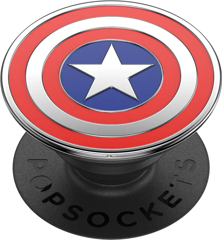Enamel Captain America Popsocket Marvel Captain America Png Captain America Icon Pack