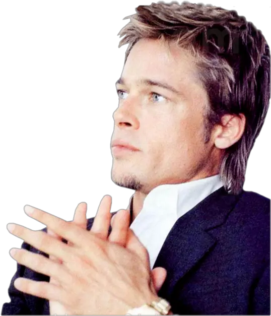 Brad Pitt Png Image With No Background Brad Pitt Seven Brad Pitt Png