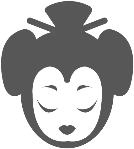 Geisha Face Icon Silhouette Transparent Png U0026 Svg Vector Icon Face Icon Images