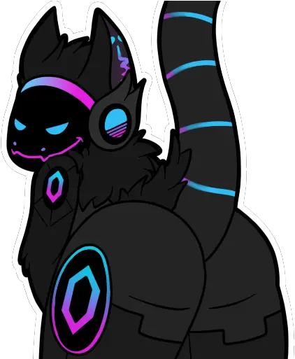 Rezera Aka Anthony Butt Sticker By Doggettdouglasmcdog Protogen Ass Png Dj Sona Kinetic Icon