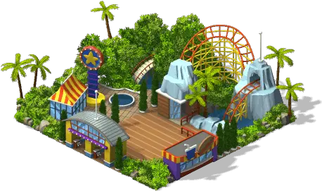 Png Theme Park Transparent Parkpng Images Pluspng Roller Coaster Playground Png