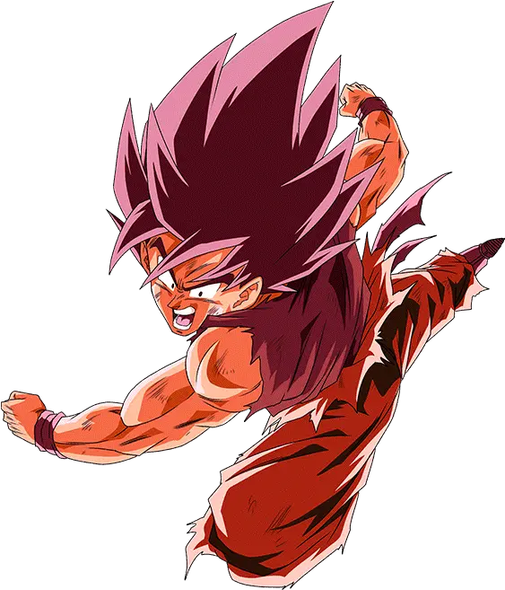 Goku Kaioken Goku Dokkan Png Goku Hair Png