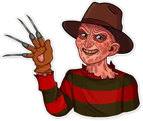 Freddy Krueger Whatsapp Stickers Stickers De Freddy Krueger Png Freddy Krueger Transparent