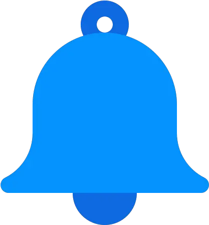 Alarme Alerte Bell Internet Avis Alert Bell Icon Blue Png Avis Icon