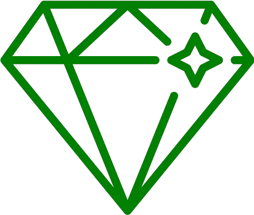 Green Diamond Icon Free Green Diamond Icons Diamond Icon Png Transparent Diamond Png Shape