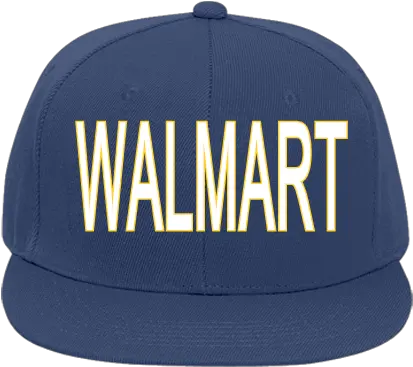 Walmart Flat Bill Fitted Hats Walmart Hat Png Walmart Logo Png