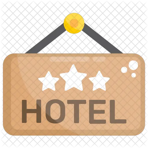 Hanging Banner Icon Of Flat Style We Are Hoteliers Png Hanging Banner Png