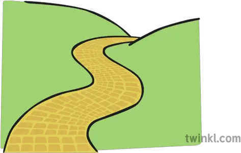 Yellow Brick Road Illustration Clip Art Png Yellow Brick Road Png