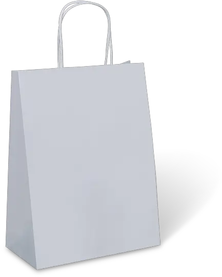 Small Petite Paper Twist Handle Bag White Paper Bag Small Png Paper Bag Png