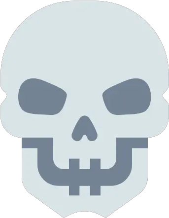 Halloween Horror Skeleton Skull Free Icon Of Materia Flat Scary Png Spooky Skeleton Icon