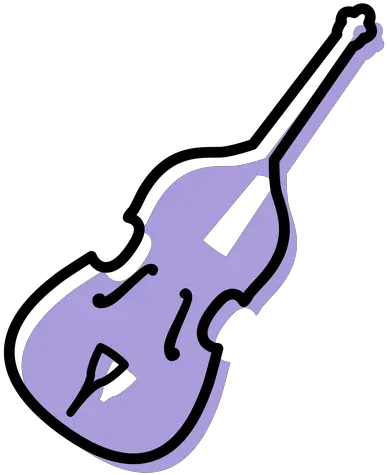 Music Double Bass Instrument Icon Transparent Png U0026 Svg Clip Art Instruments Png