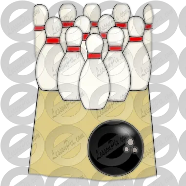 Bowling Picture For Classroom Therapy Use Great Bowling Bowling Png Bowling Clipart Png