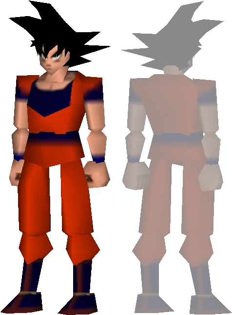 Custom Edited Dragon Ball Customs Goku N64 The Action Figure Png Goku Face Png