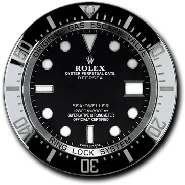 Clock Faces Rolex Sea Dweller Png Clock Face Png