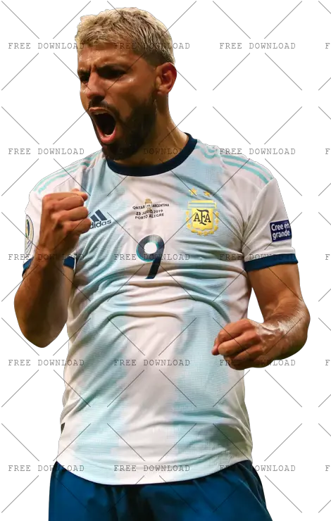 Sergio Aguero Png Image With Jeans Transparent Background