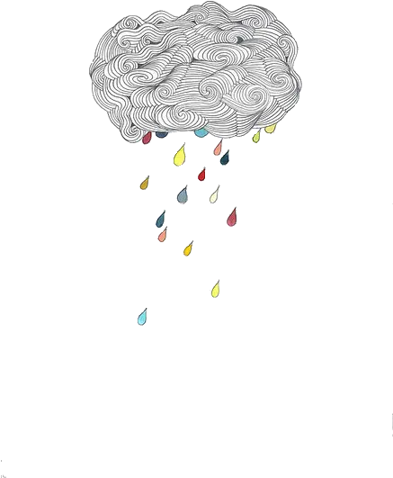 Tumblr Cloud Transparent Google Search On We Heart It Rain Illustration Png Rain Cloud Transparent