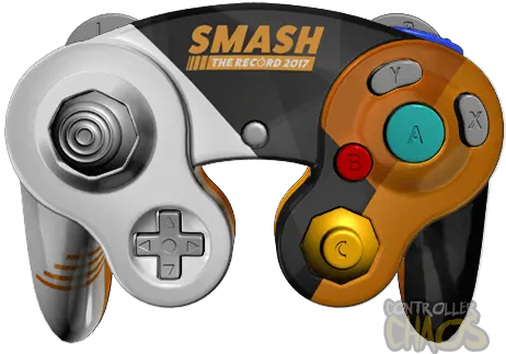 Smash The Record Super Smash Bros Controller Png Gamecube Controller Png