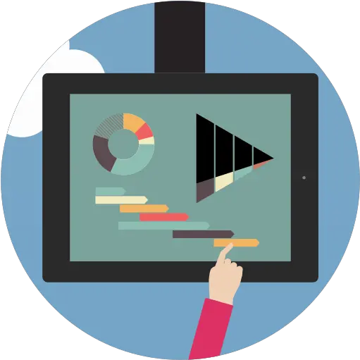 Charts Screen Analytics Presentation Free Icon Of Diagram Png Presentation Icon
