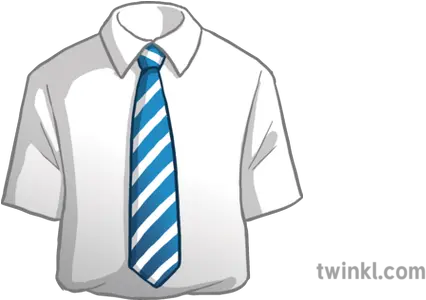 School Uniform Shirt And Tie Emoji Shirt And Tie Illustration Png School Emoji Png
