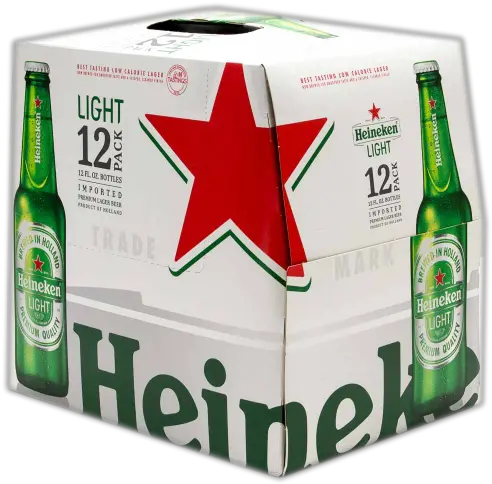 Heineken Light 12oz 12pk Bt Heineken Light 12 Pack Png Heineken Png