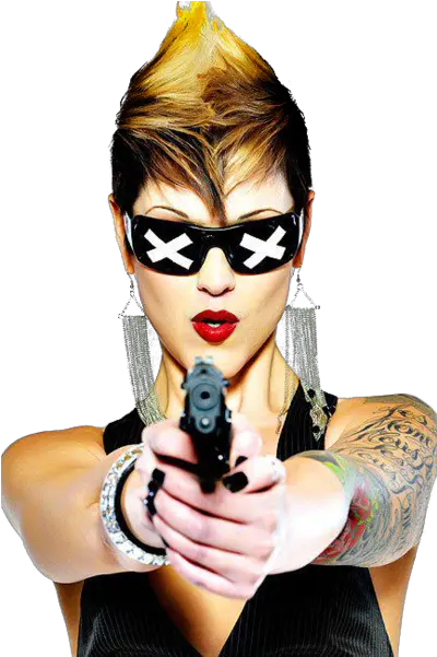 Woman Pointing Gun Airsoft Gun Png Pointing Gun Png