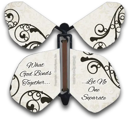 Classic Wedding Wind Up Flying Paper Flying Butterfly Png Flying Butterfly Png