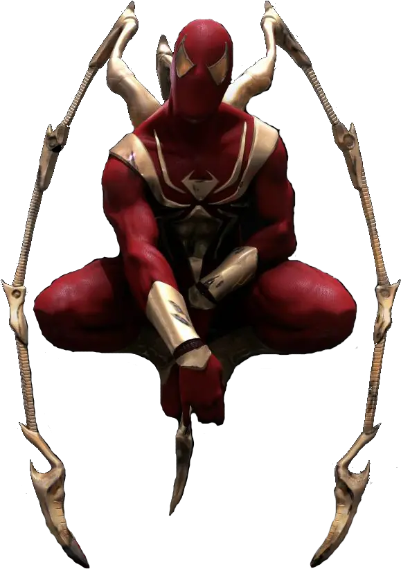 Download Iron Spiderman Cut Out Black Iron Spider Man Png Iron Spider Png