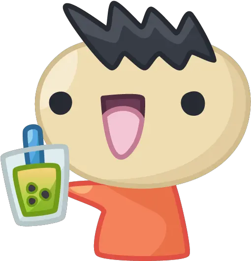 Bubble Tea Yoshi Spoopy Aday Paleontologist Transparent Background Png Bubble Tea Png