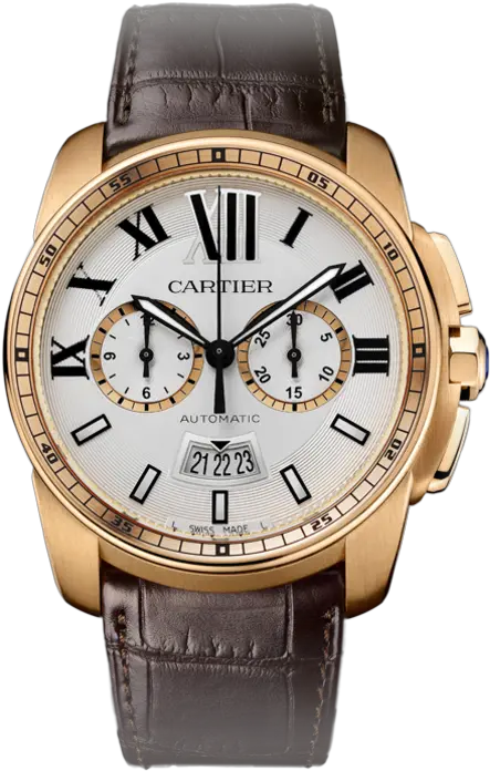 Watches Png Image Automatic Cartier Swiss Made Watch Transparent Background