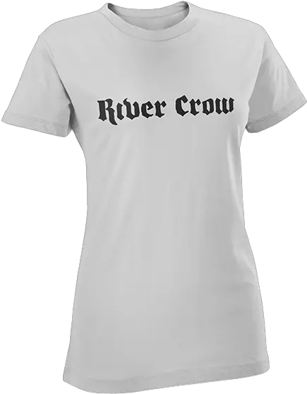 Women T Shirt River Crow Logo White Active Shirt Png Crow Logo