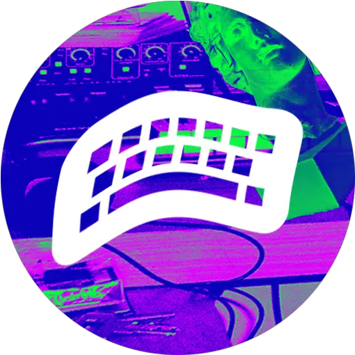 Vaporwave Keyboard Vaporwave Messenger Icon Png Vaporwave Logo