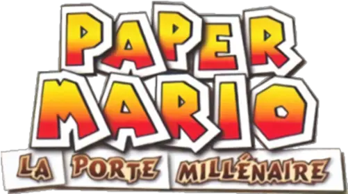 The Thousand Paper Mario The Thousand Year Png Paper Mario Logo