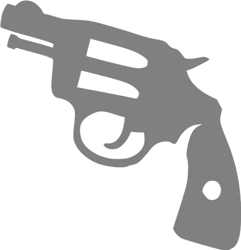 Gray Gun 2 Icon Gambar Senjata Free Fire Hitam Putih Png Revolver Transparent