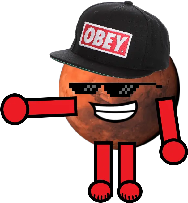 Mars Planet Cartoons Wiki Fandom Cartoon Olympus Mons On Mars Png Obey Hat Transparent