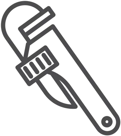 Transparent Png Svg Vector File Pipe Wrench Icon Png Pipe Wrench Png