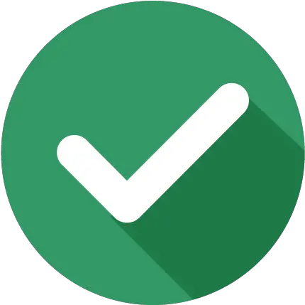 Thank You For Registering Circle Green Check Mark Transparent Png Outlook Icon Ico