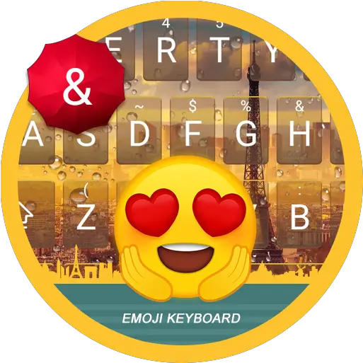 App Insights Rain Paris Themeu0026emoji Keyboard Apptopia Smiley Png Rain Emoji Png