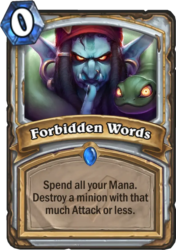 Hearthstoneu0027s Rise Of Shadows Expansion Features An Avengers Forbidden Words Hearthstone Png Clone Hero Logo