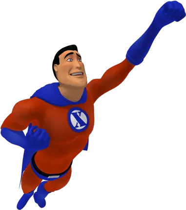Superhero Flying Png Picture Cartoon Superman Flying Png