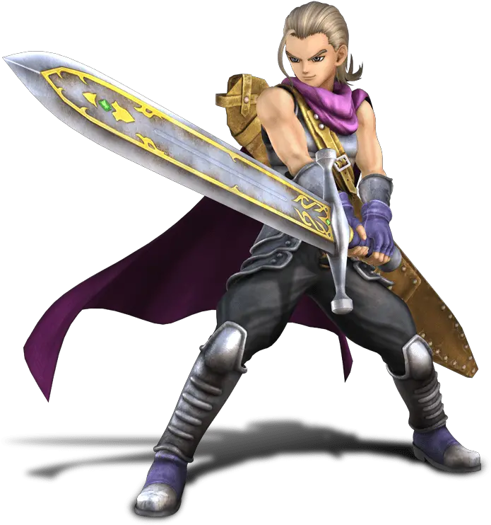 Dragon Quest Heroes Ii Dragon Quest 11 Hero Transparent Png Eso Red Sword And Bow On Icon