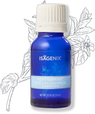 Essence By Isagenix Peppermint Essential Oil Essential Oil Png Peppermint Png