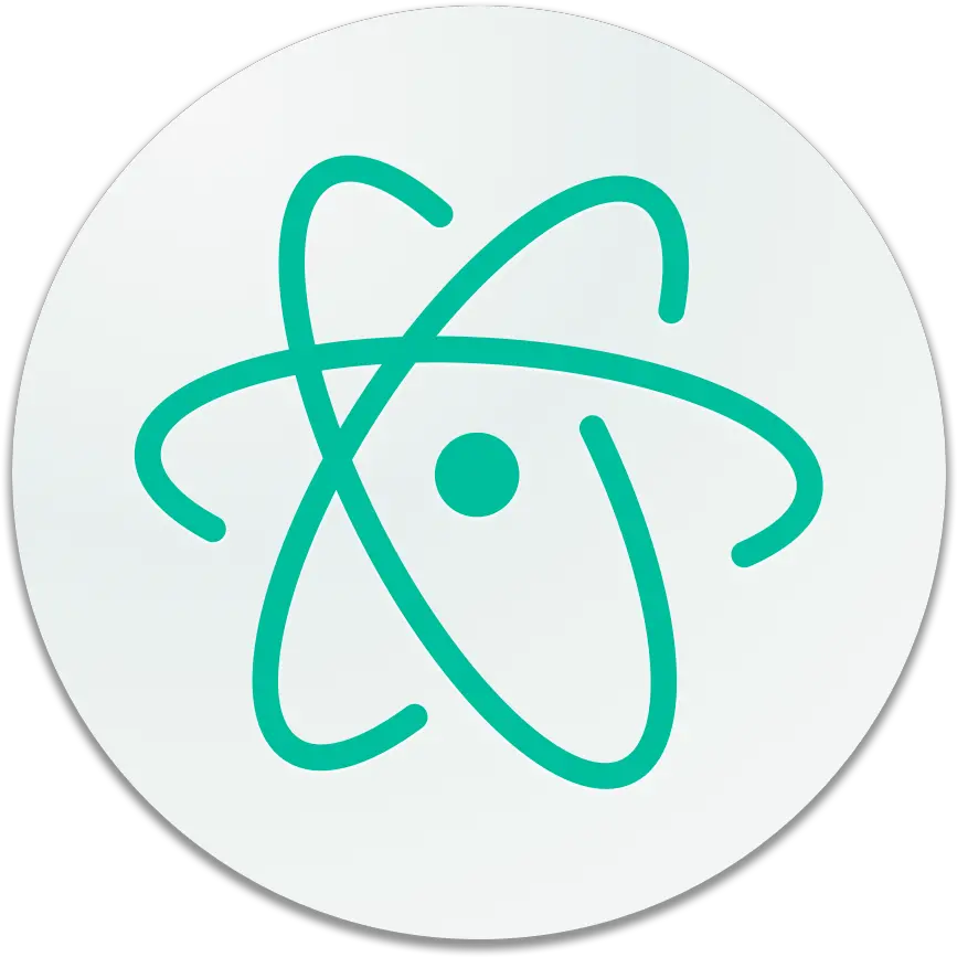Alt Tag Atom Ide Flat Icon Png Big Bang Icon